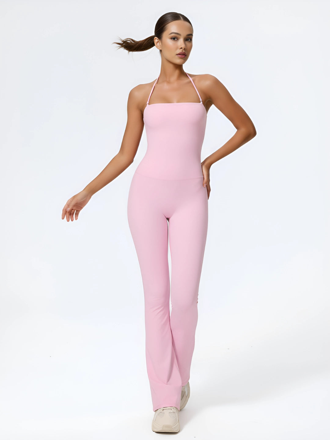 DuneFlex Halter Neck Jumpsuit