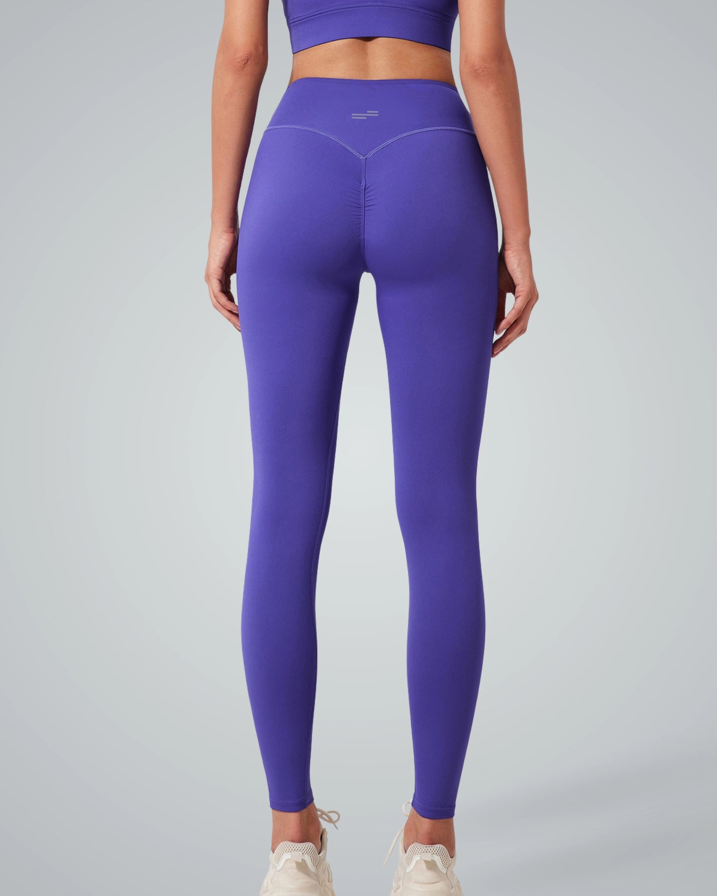 Bandsam Calm Wave Leggings, stylish high-rise activewear for women; perfect for yoga, pilates, workout, lounging, and flexible movement.