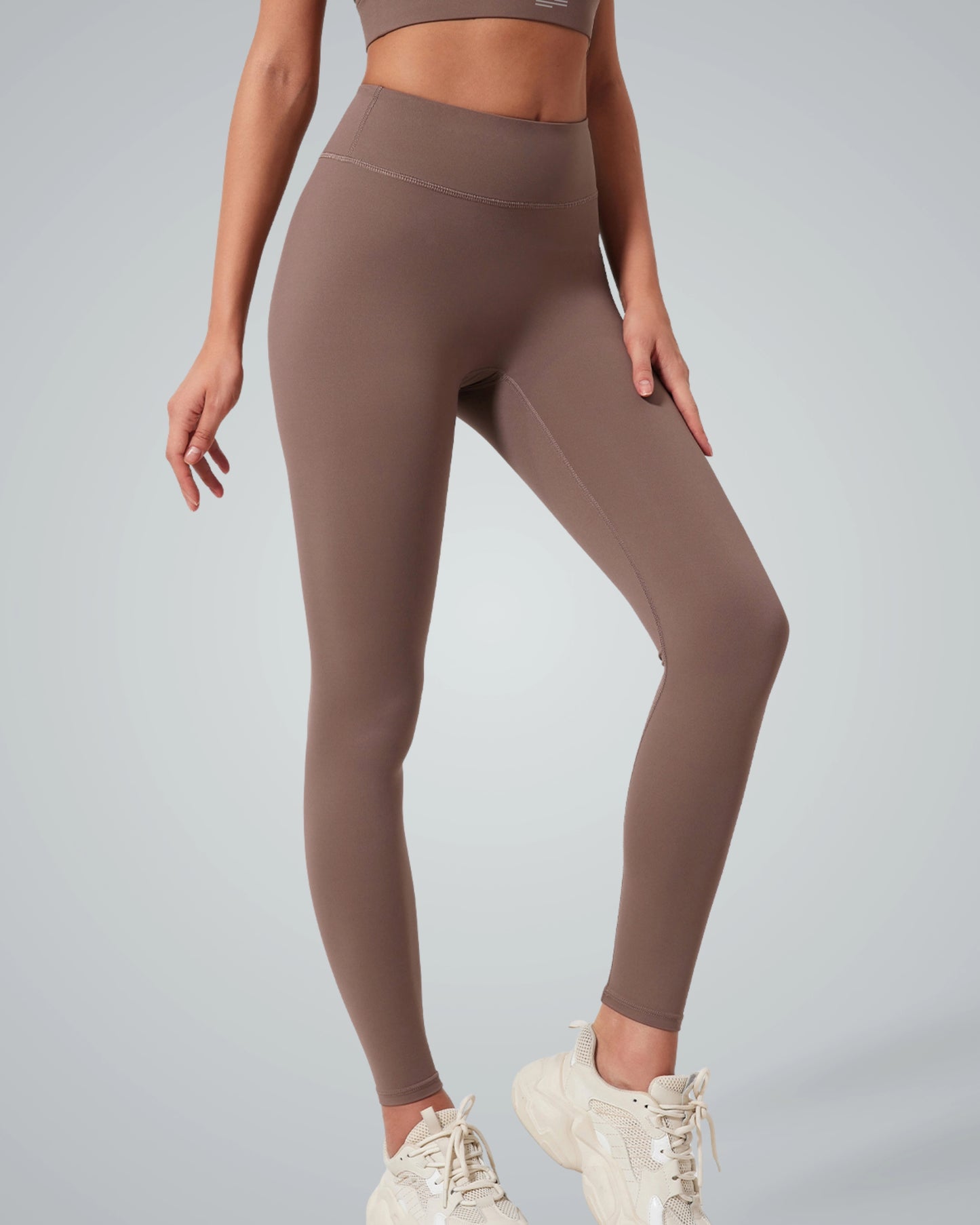 Bandsam Calm Wave Leggings for women: stretch, comfort, support - perfect for yoga, pilates, workout, or lounging in soft activewear style.
