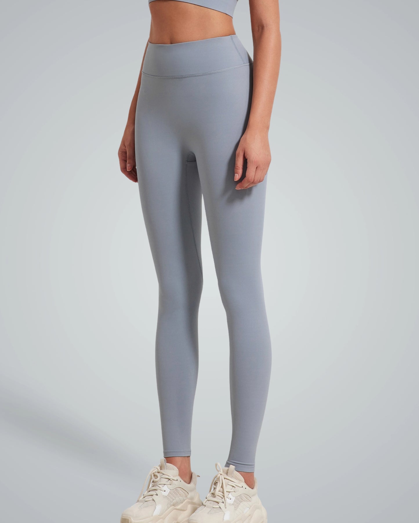 Bandsam Calm Wave Leggings for women, high-rise and flexible, ideal for yoga, lounging, or a workout, offering comfort and support.