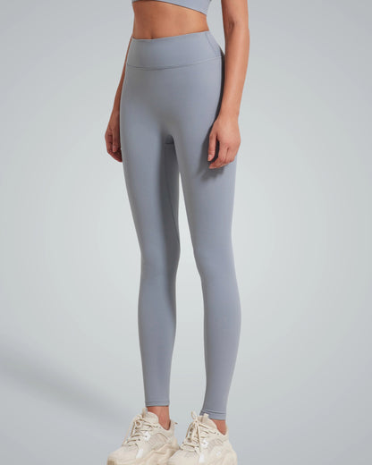 Bandsam Calm Wave Leggings for women, high-rise and flexible, ideal for yoga, lounging, or a workout, offering comfort and support.