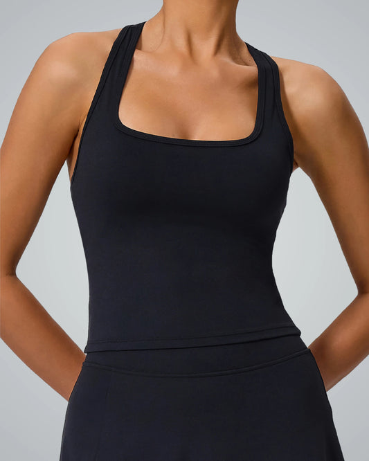 ContourFlex Square-Neck Tank
