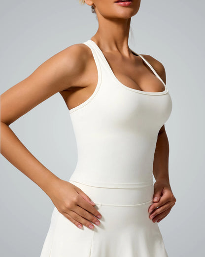 ContourFlex Square-Neck Tank