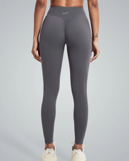 Bandsam Coral Crush Leggings - Stretch, soft, high-rise activewear for women's workout, yoga, pilates, and lounging comfort.