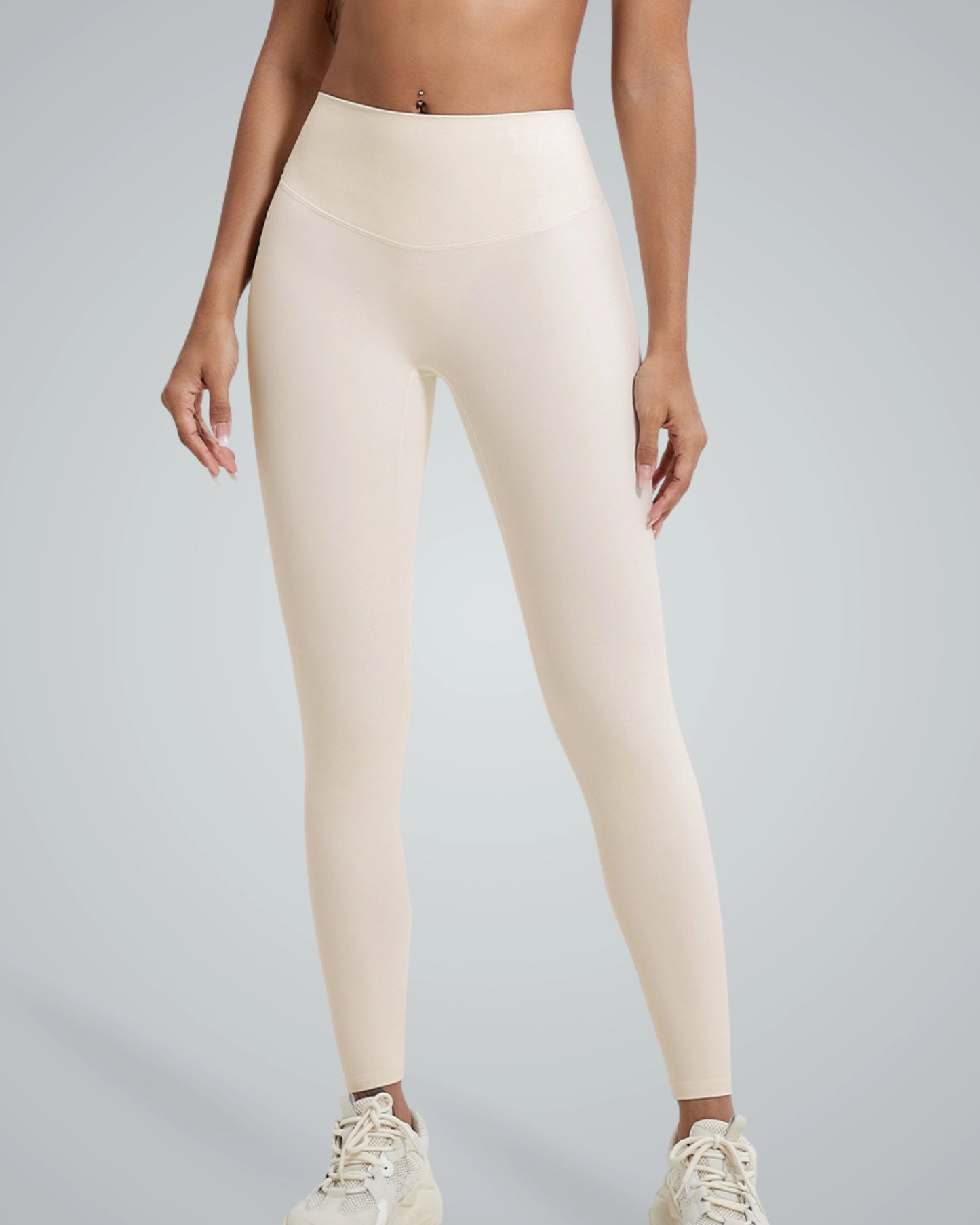 Bandsam CoreFit Leggings showcasing high-rise stretch design, perfect for women's activewear, yoga, pilates, and casual outings.