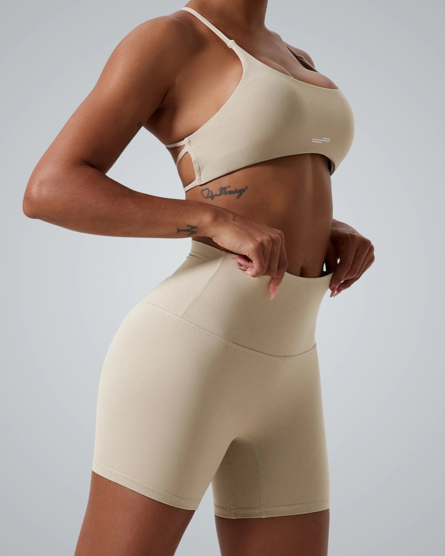 Bandsam CrossFlow Bra for women in soft stretch fabric, ideal for yoga, workout, or activewear. Breathable, moisture-wicking performance.