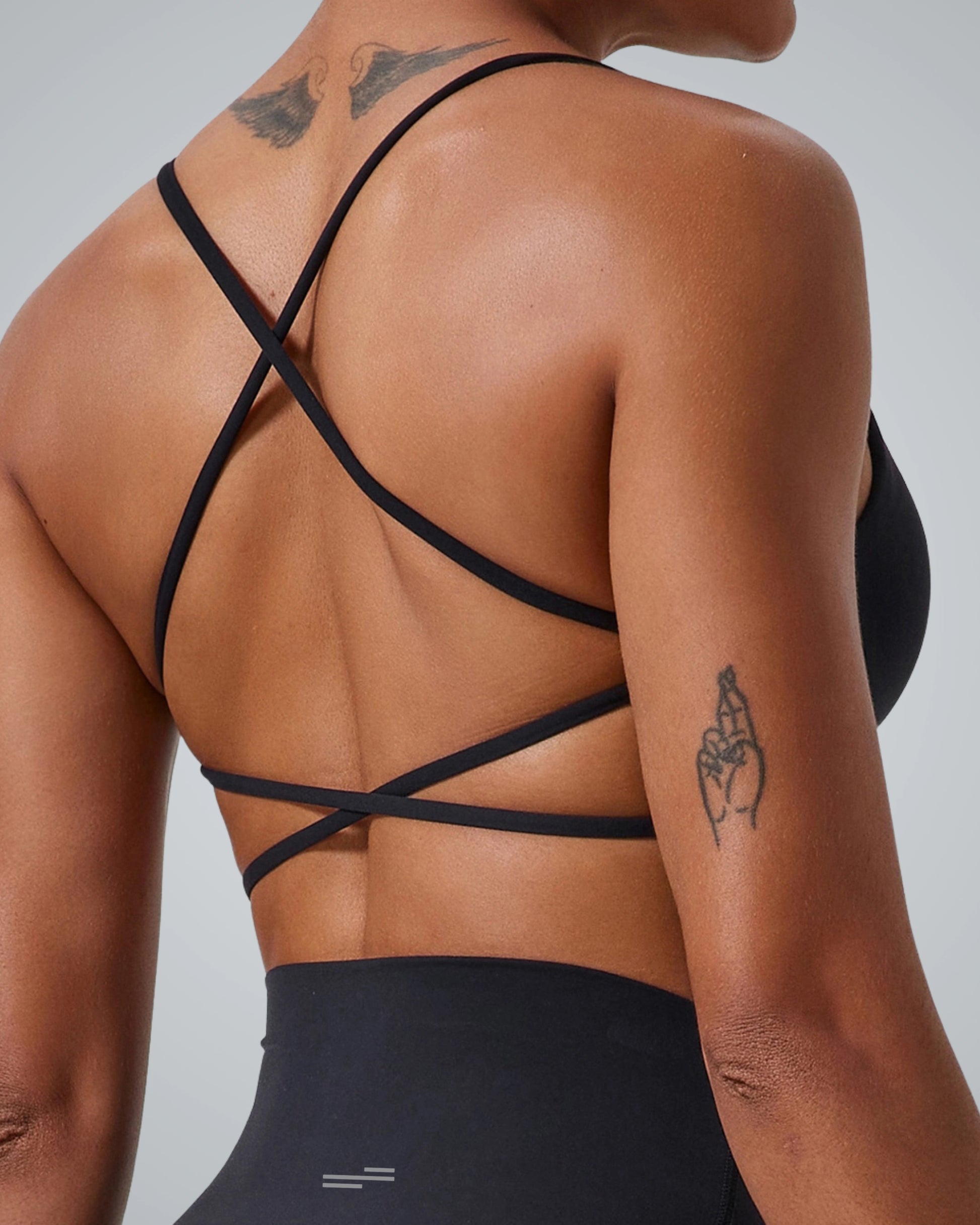 Bandsam Cross Flow Bra for women featuring soft, breathable fabric and stretch support. Ideal for yoga, workout, and activewear needs.