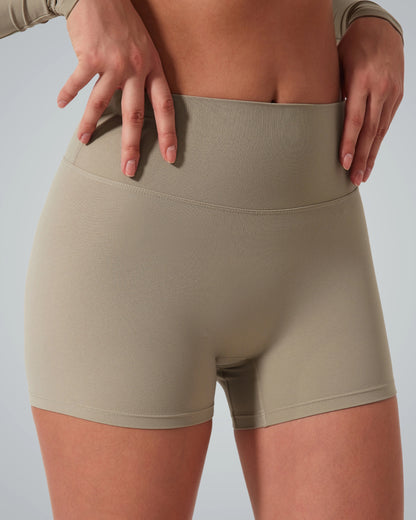 Bandsam CurveEnhance Shorts for women, featuring stretch, comfort, and support, ideal for yoga, pilates, workout, and lounging.