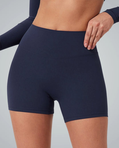 Bandsam CurveEnhance Shorts for women, offering stretch, support, and comfort for yoga, pilates, workout, lounging, or outings.