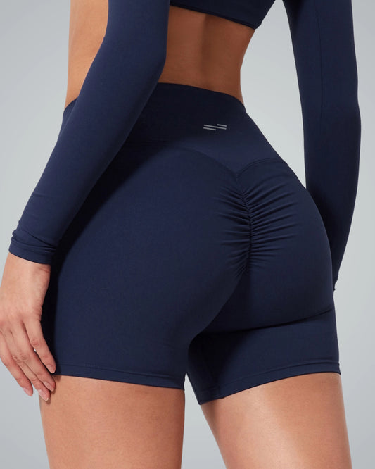Bandsam CurveEnhance Shorts for women; soft, stretch activewear perfect for yoga, pilates, workout, lounging, providing comfort and support.