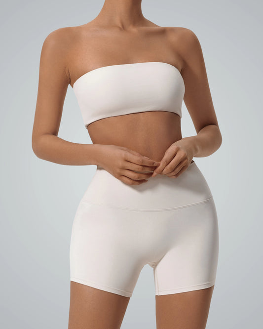 Bandsam LushBreeze Bra for women - strapless, seamless, ultra-soft and breathable activewear for yoga and lounging.
