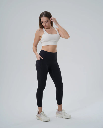 Bandsam PrimFit Set featuring a seamless sports bra and high-waisted leggings, perfect matching workout set for style and comfort.