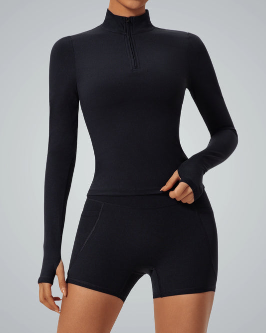 Bandsam SmoothFit Long Sleeve activewear for women, featuring stretch, comfort, and flexibility. Ideal for workouts, yoga, and lounging.