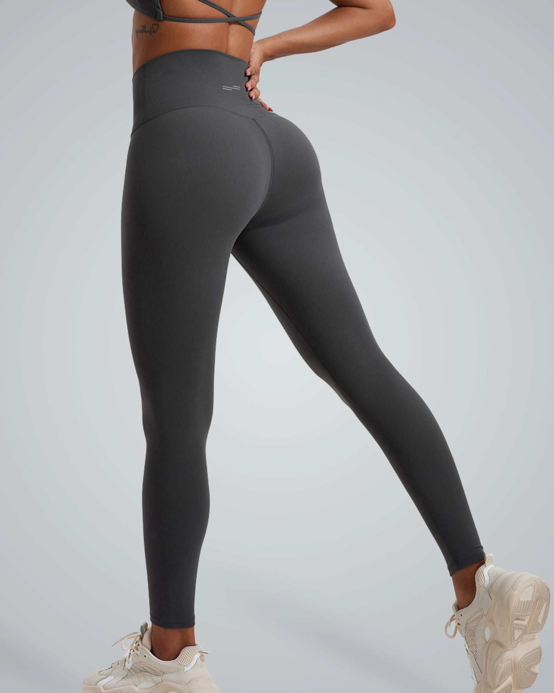 Bandsam UltraSkin Fit Leggings for women, high-waisted, flexible stretch activewear perfect for yoga, exercise, and lounging.