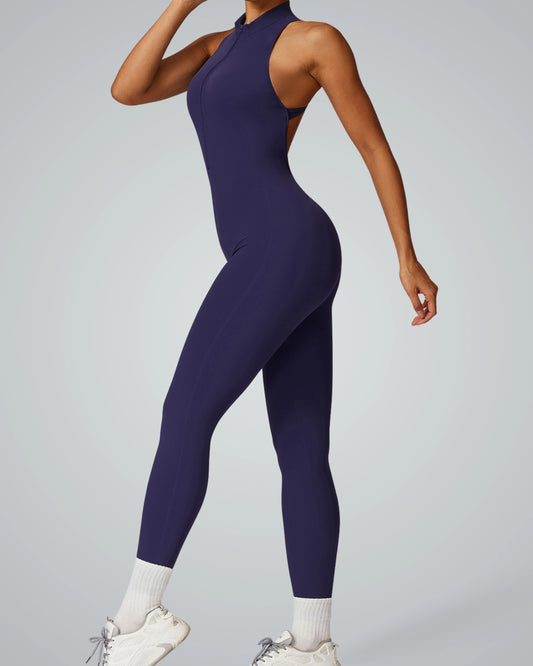 Bandsam VelocityVibe Jumpsuit for women, offering stretch, activewear comfort, and flexible support for yoga, pilates, and outings.